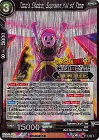 Time's Choice, Supreme Kai of Time