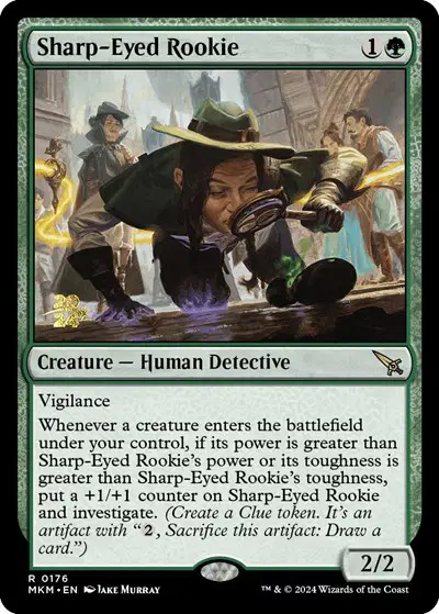 Sharp-Eyed Rookie