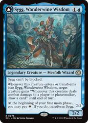 Sygg, Wanderwine Wisdom // Sygg, Wanderbrine Shield