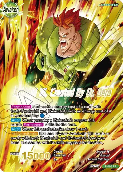 Android 16 // Android 16, Created By Dr, Gero