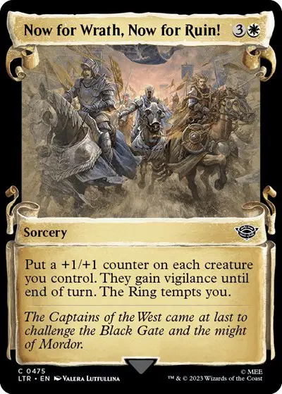 Now for Wrath, Now for Ruin!