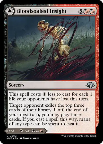 Bloodsoaked Insight // Sanguine Morass