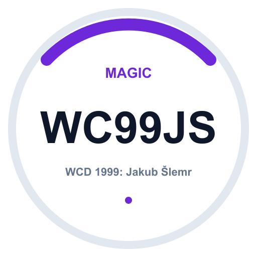 Logo WCD 1999: Jakub Šlemr