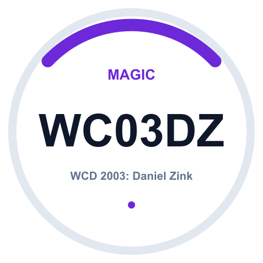 Logo WCD 2003: Daniel Zink