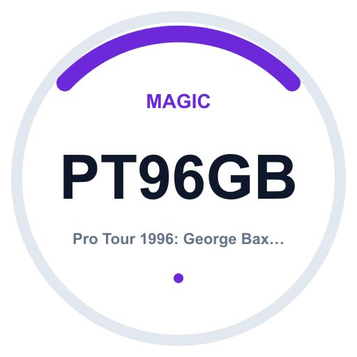Logo Pro Tour 1996: George Baxter