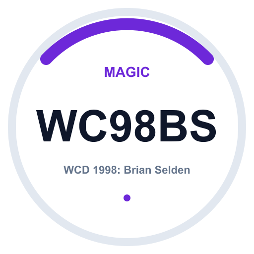 Logo WCD 1998: Brian Selden