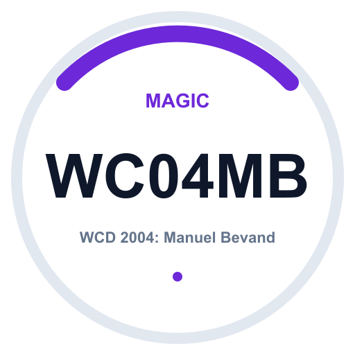 Logo WCD 2004: Manuel Bevand