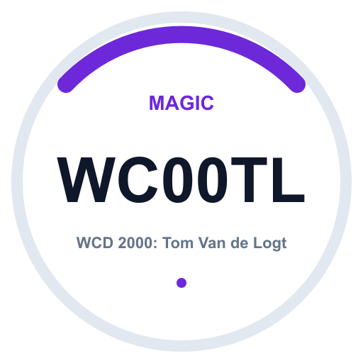 Logo WCD 2000: Tom Van de Logt