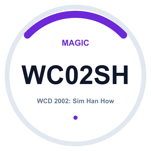 Logo WCD 2002: Sim Han How