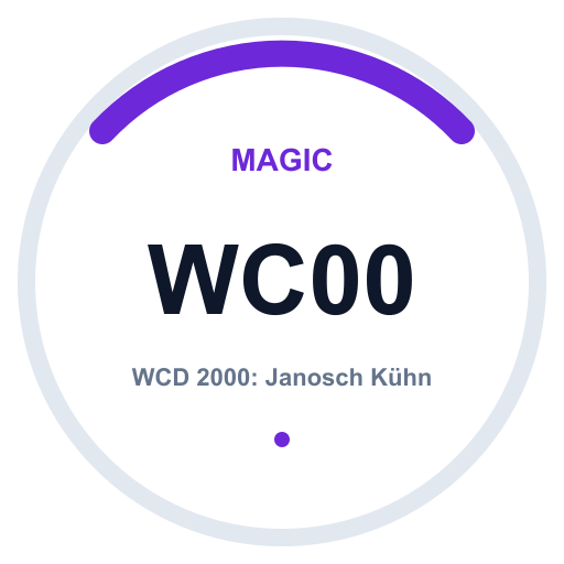 Logo WCD 2000: Janosch Kühn