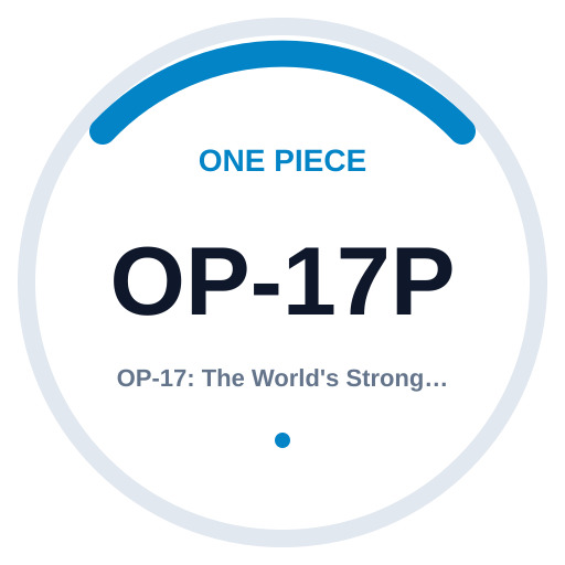 Logo OP-17: The World's Strongest Warriors Promos