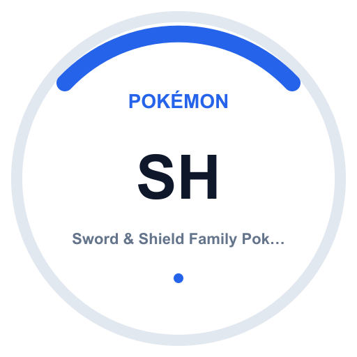 Logo Sword & Shield Family Pokémon Card Game