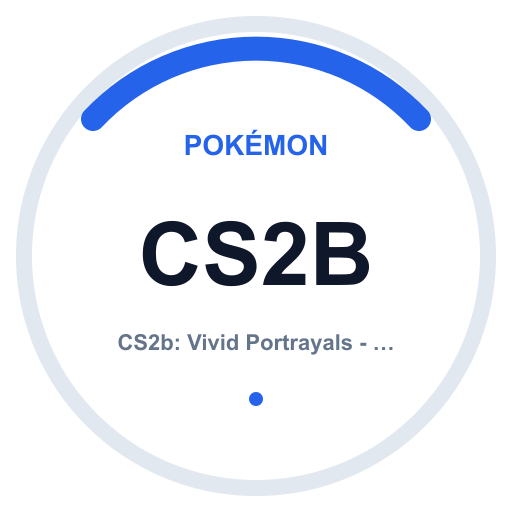 Logo CS2b: Vivid Portrayals - Indigo