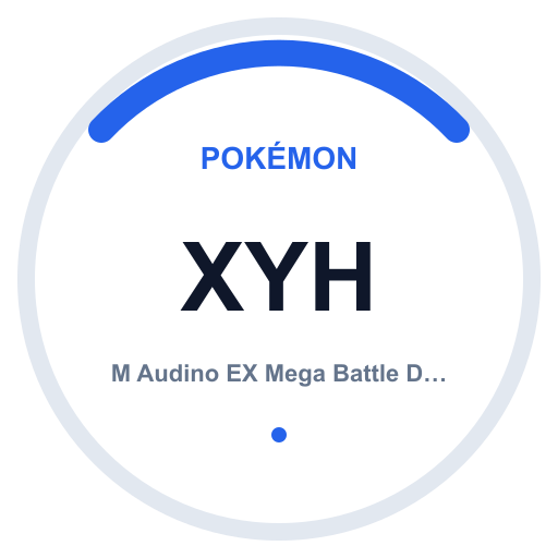 Logo M Audino EX Mega Battle Deck