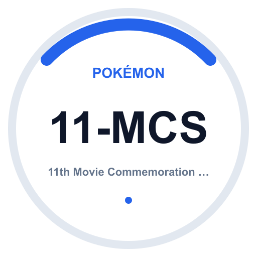 Logo 11th Movie Commemoration Set