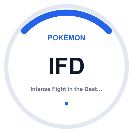 Logo Intense Fight in the Destroyed Sky