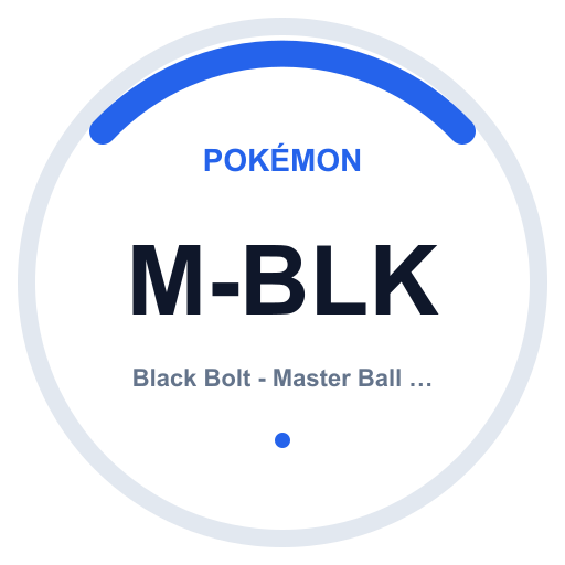 Logo Black Bolt - Master Ball Reverse Holo