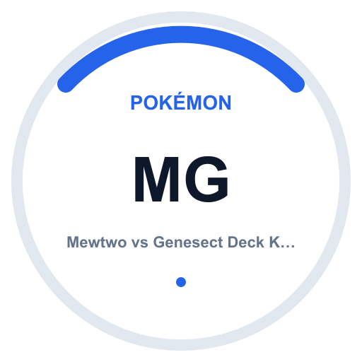Logo Mewtwo vs Genesect Deck Kit