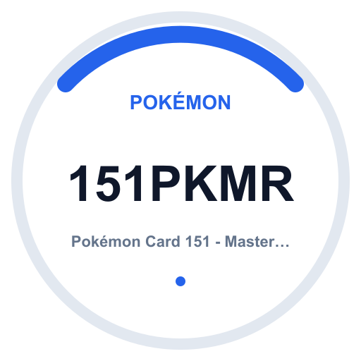 Logo Pokémon Card 151 - Master Ball Reverse Holo