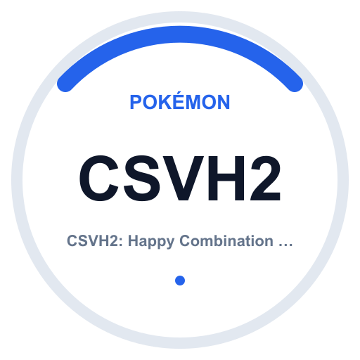 Logo CSVH2: Happy Combination Lucario & Greninja & Zamazenta & Mabosstiff