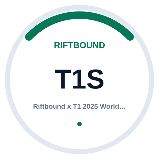 Logo Riftbound x T1 2025 Worlds Champion Collection