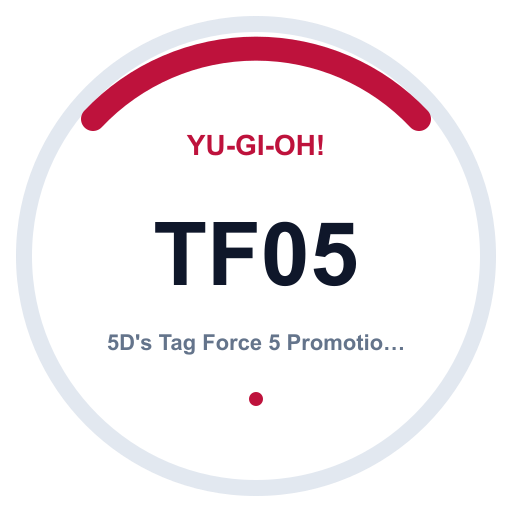 Logo 5D's Tag Force 5 Promotional Cards