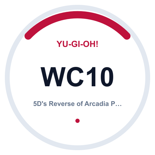 Logo 5D's Reverse of Arcadia Promotional Cards