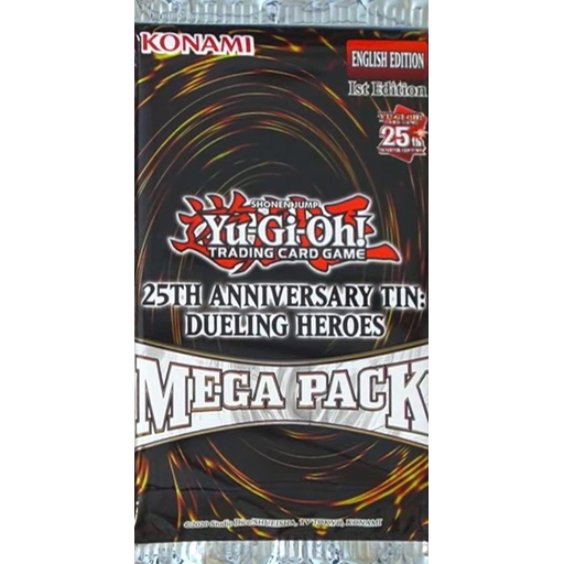 Logo 25th Anniversary Tin: Dueling Heroes Mega Pack