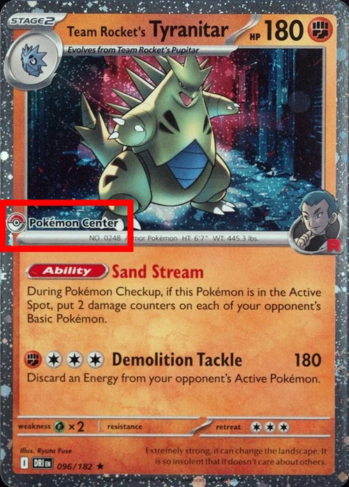 Team Rocket's Tyranitar