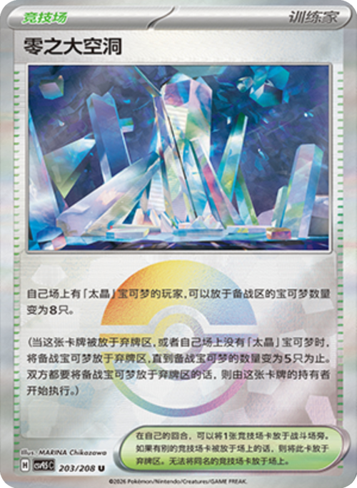 Area Zero Underdepths