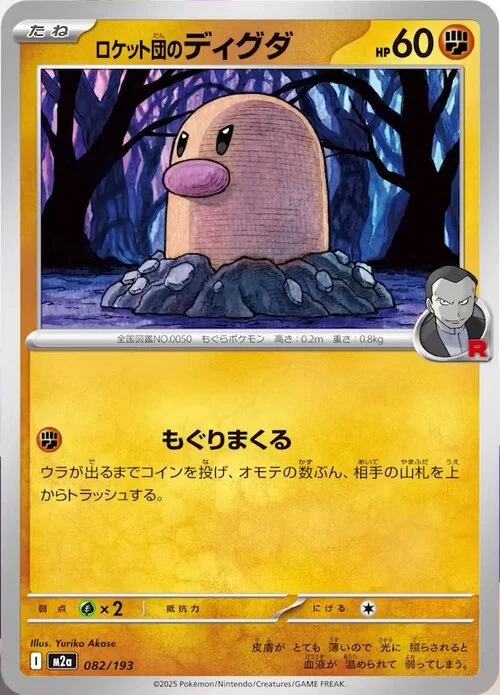 Team Rocket's Diglett