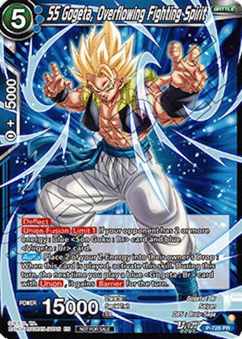 SS Gogeta, Overflowing Fighting Spirit