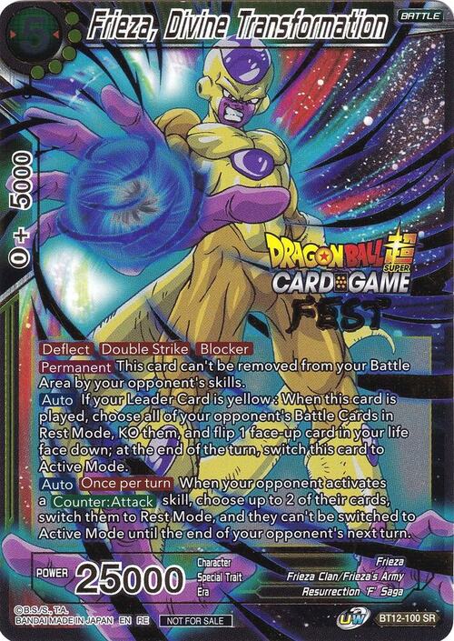Frieza, Divine Transformation