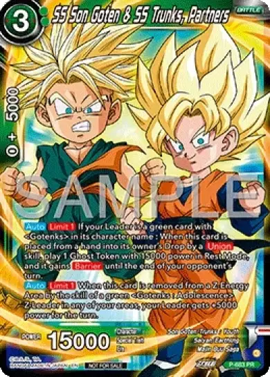 SS Son Goten & SS Trunks, Partners