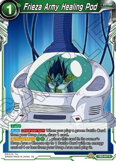 Frieza Army Healing Pod