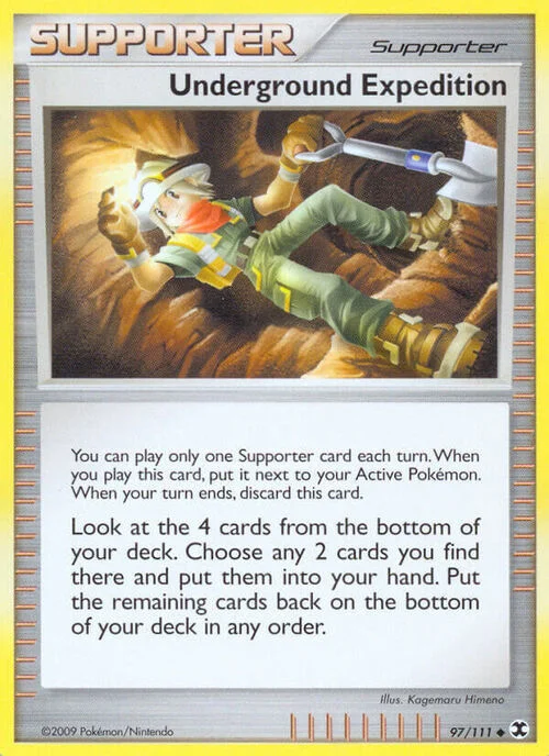 Underground expedition