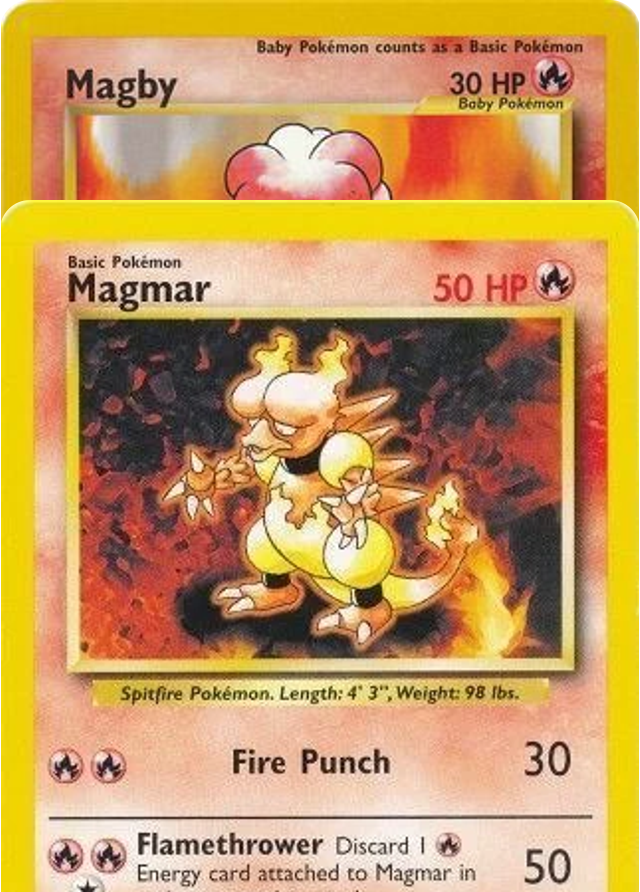 Auction card for Bundle - Magby Lv.5 - Magmar