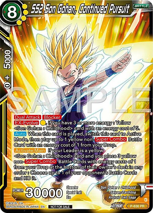SS2 Son Gohan, Continued Pursuit