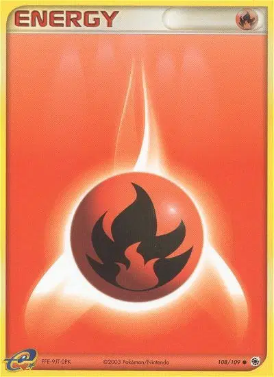 Auction card for Fire Energy