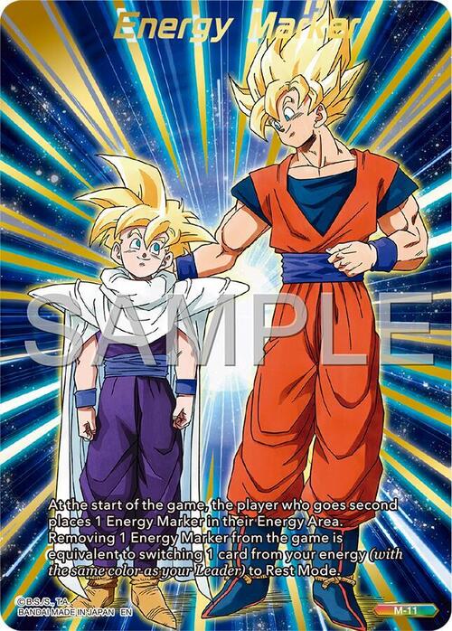 "Son Goku & Son Gohan" Energy Marker