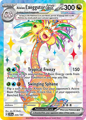 Alolan exeggutor ex