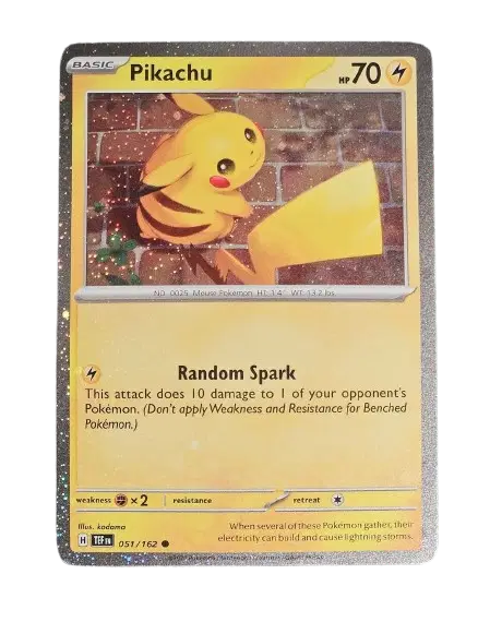 Pikachu - 051/162 (Cosmo Holo)