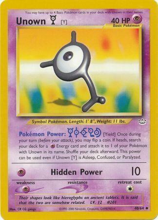Unown Y