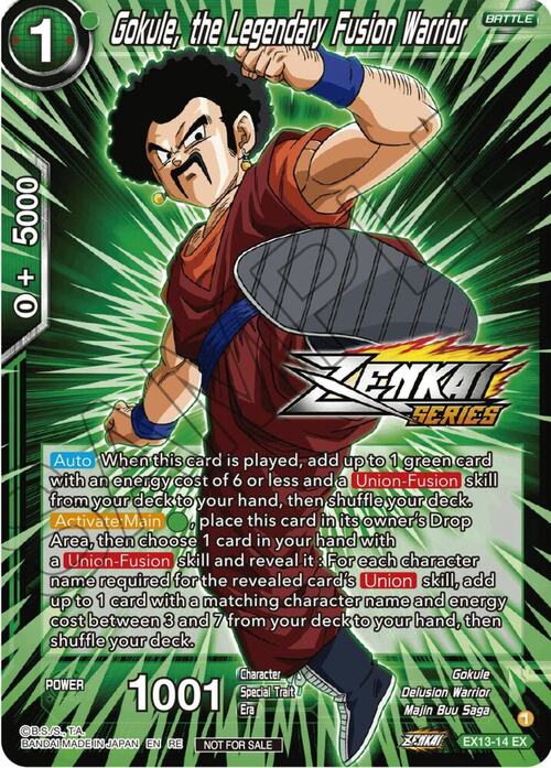 Gokule, the Legendary Fusion Warrior