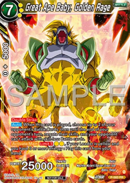 Great Ape Baby, Golden Rage