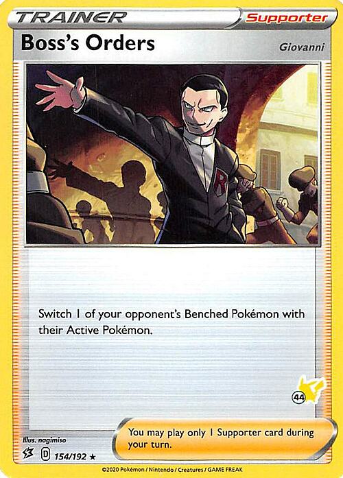 Boss's Orders - Giovanni