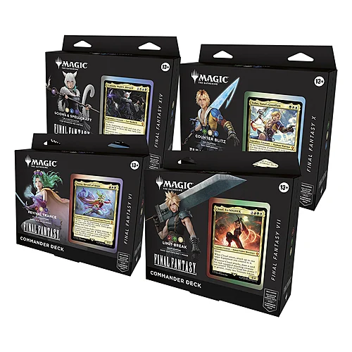 FINAL FANTASY Commander Deck Set