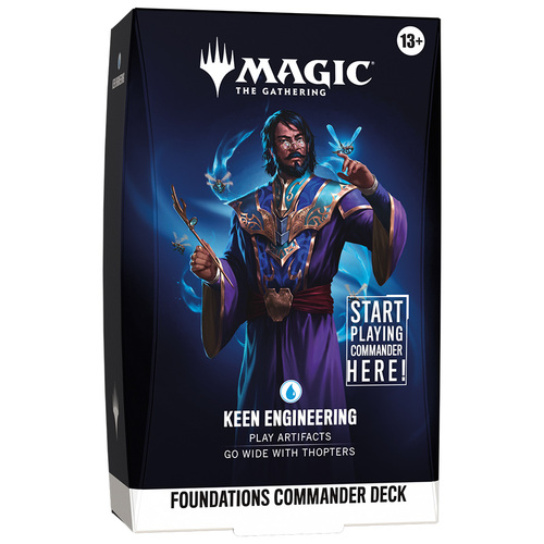 Foundations: "Keen Engineering" Commander Deck