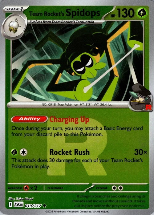Team Rocket's Spidops
