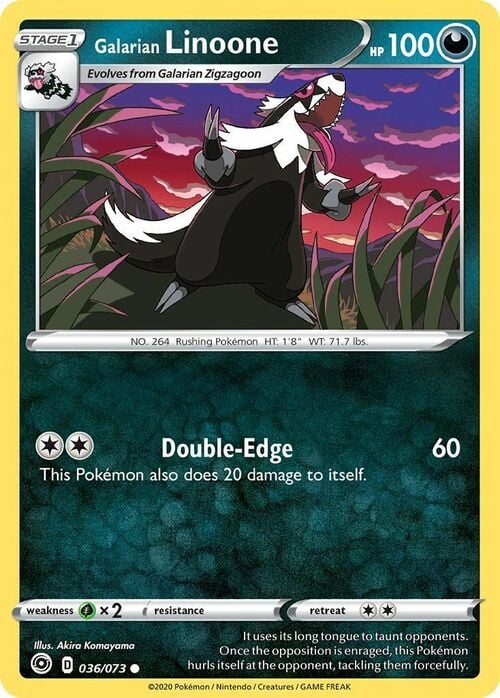 Galarian Linoone